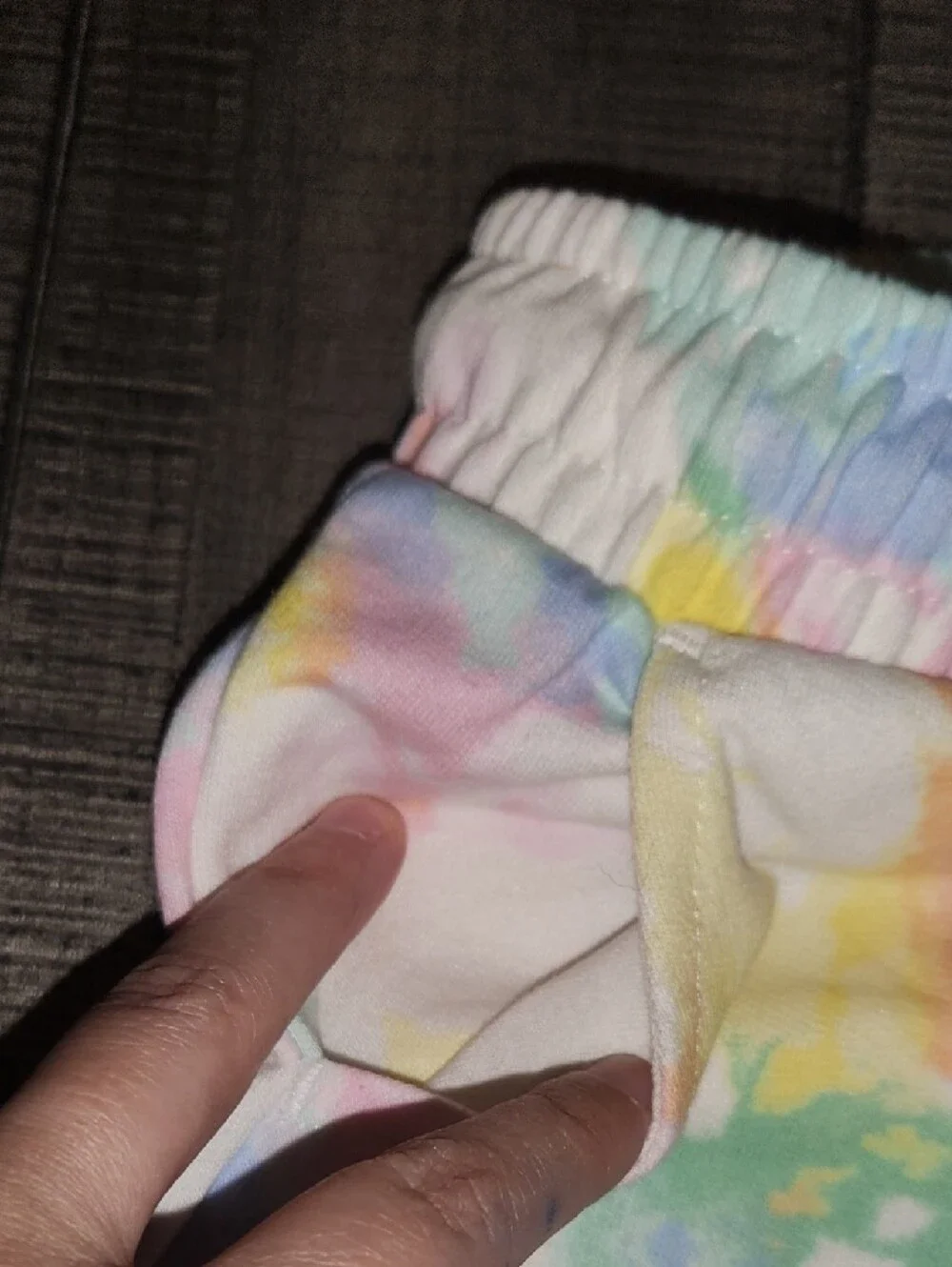 NWT Cat & Jack Pastel Tie-Dye Lounge Shorts - White, Pink, Blue, Yellow, Green